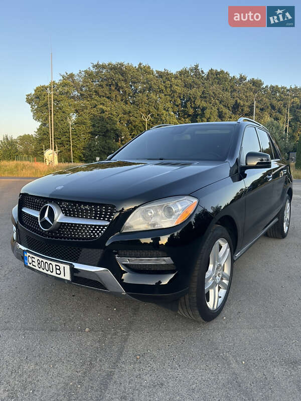 Внедорожник / Кроссовер Mercedes-Benz M-Class 2013 в Черновцах