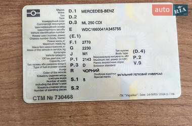 Внедорожник / Кроссовер Mercedes-Benz M-Class 2014 в 