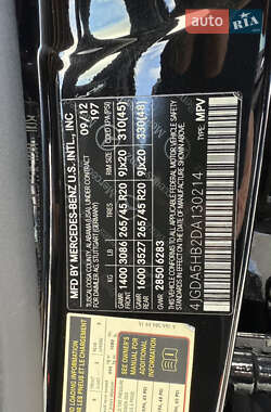 Внедорожник / Кроссовер Mercedes-Benz M-Class 2013 в 