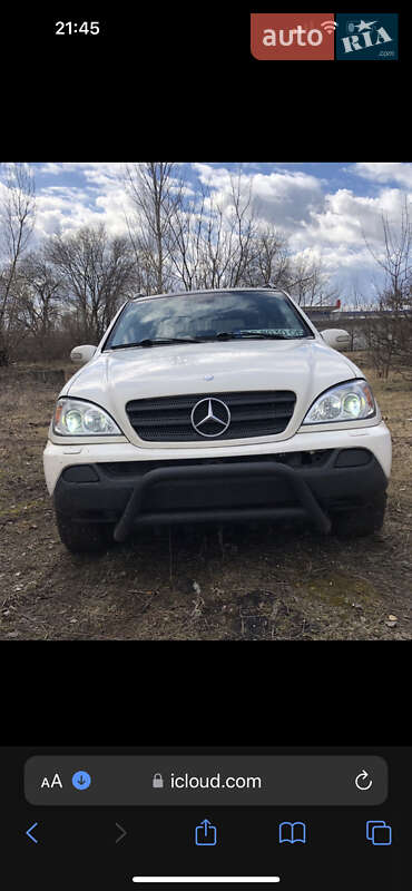 Позашляховик / Кросовер Mercedes-Benz M-Class 2002 в Дубні