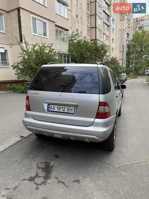 Mercedes-Benz M Class 2001 VIN WDC1631131X760274 фото оголошення 16 з 47