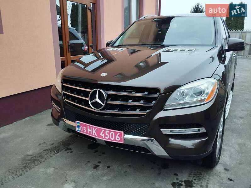 Внедорожник / Кроссовер Mercedes-Benz M-Class 2012 в Дубно