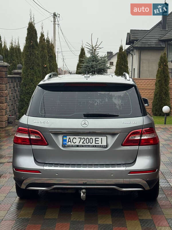 Внедорожник / Кроссовер Mercedes-Benz M-Class 2013 в Луцке фото 5 Внедорожник / Кроссовер Mercedes-Benz M-Class 2013 в Луцке