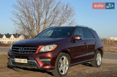 Внедорожник / Кроссовер Mercedes-Benz M-Class 2014 в Переяславе