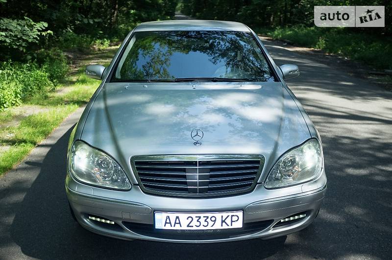 Седан Mercedes-Benz S-Class 2002 в Киеве