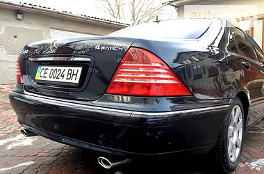 Седан Mercedes-Benz S-Class 2004 в Чернівцях