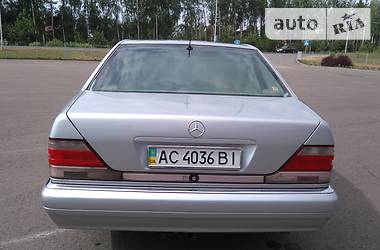 Седан Mercedes-Benz S-Class 1996 в Ковеле