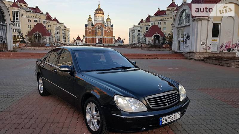 Седан Mercedes-Benz S-Class 2001 в Киеве