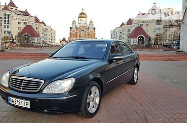 Седан Mercedes-Benz S-Class 2001 в Киеве