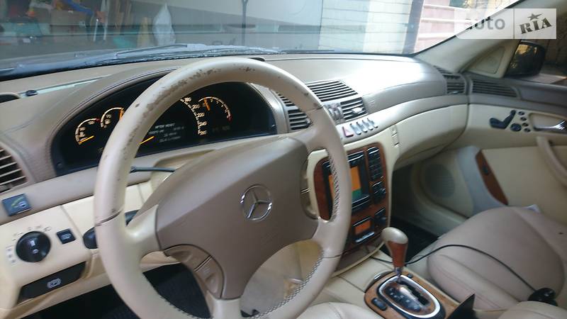 Седан Mercedes-Benz S-Class 2000 в 