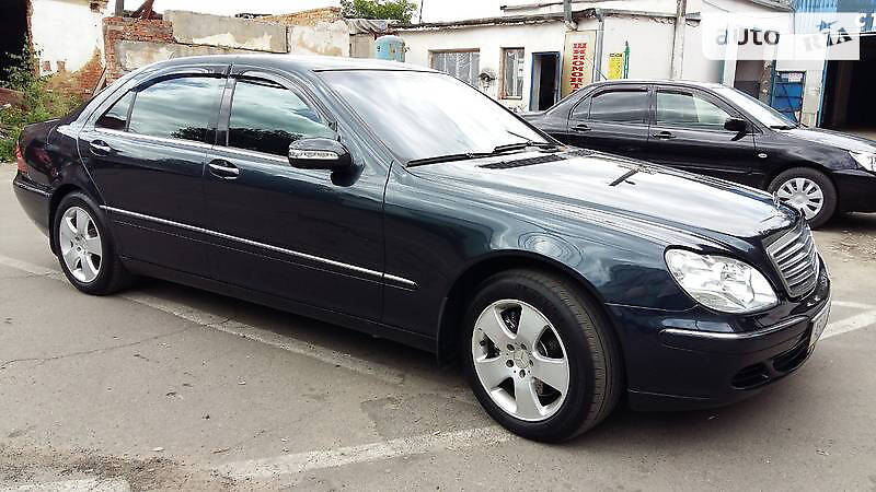 Седан Mercedes-Benz S-Class 2002 в Одесі фото 24 Седан Mercedes-Benz S-Class 2002 в Одесі