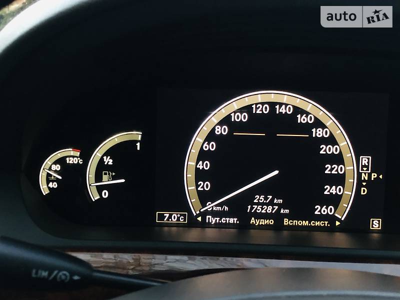 Седан Mercedes-Benz S-Class 2007 в Києві