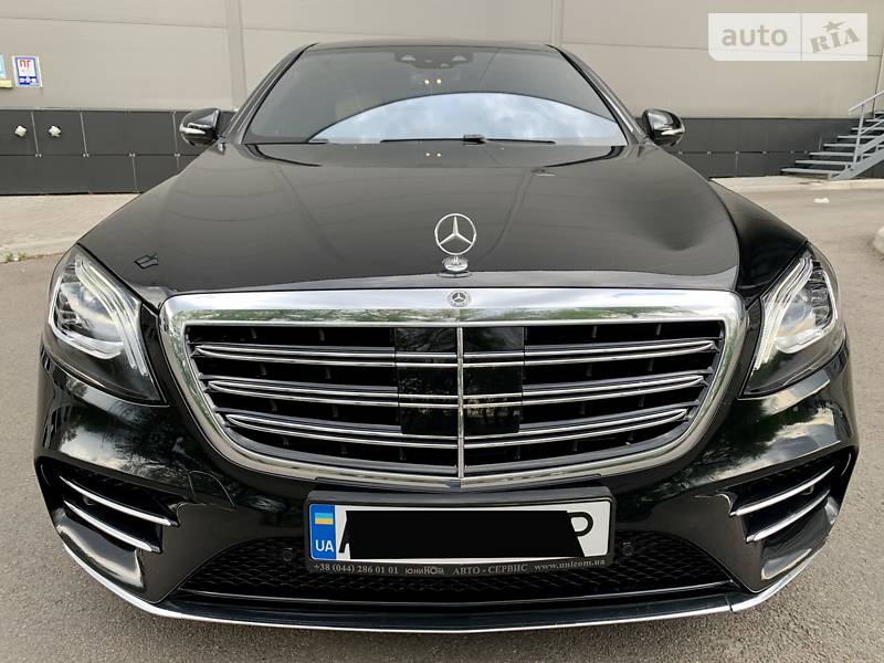 Седан Mercedes-Benz S-Class 2019 в Києві