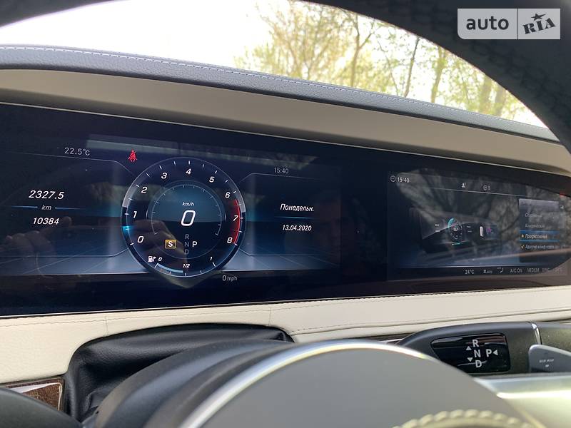 Седан Mercedes-Benz S-Class 2019 в Києві