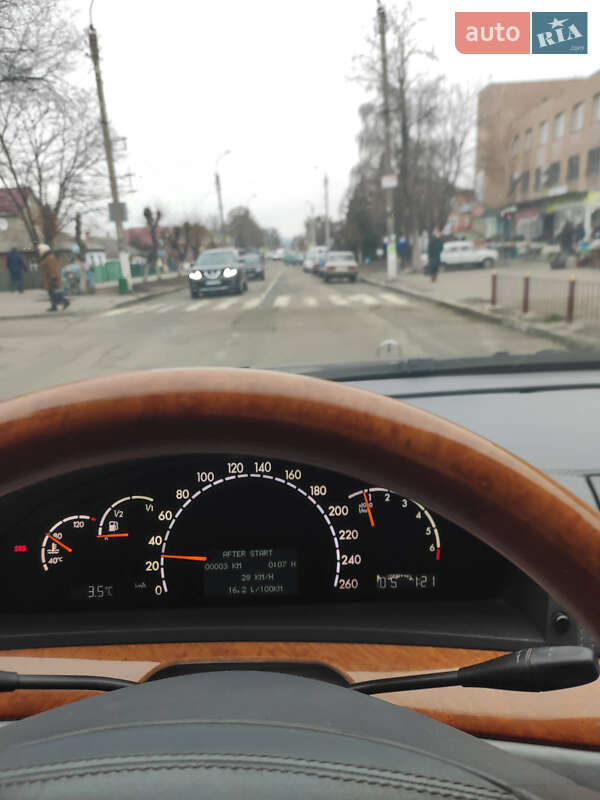 Седан Mercedes-Benz S-Class 2001 в Черкасах
