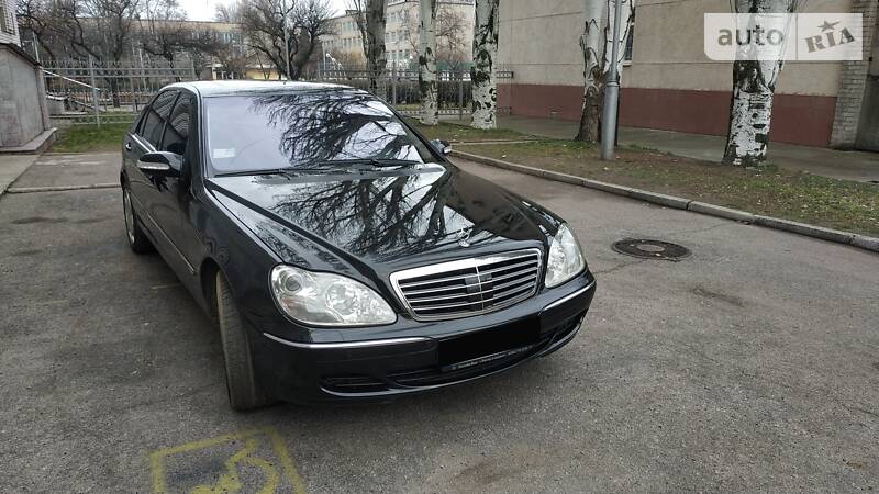 Седан Mercedes-Benz S-Class 2003 в Нікополі