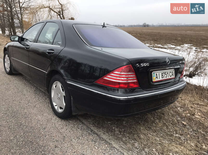 Седан Mercedes-Benz S-Class 2001 в Киеве
