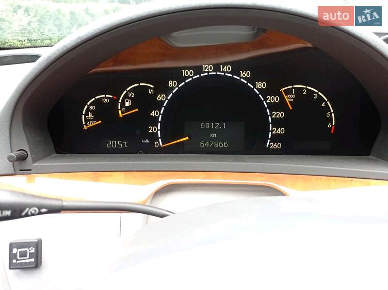 Седан Mercedes-Benz S-Class 2002 в Звягеле