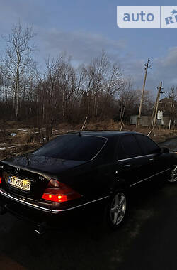 Седан Mercedes-Benz S-Class 2001 в Ивано-Франковске