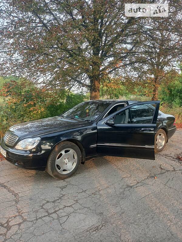 Седан Mercedes-Benz S-Class 2001 в Днепре