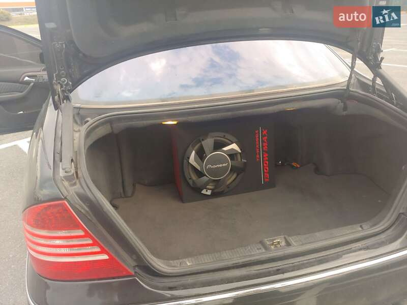 Седан Mercedes-Benz S-Class 1999 в Ужгороді фото 14 Седан Mercedes-Benz S-Class 1999 в Ужгороді