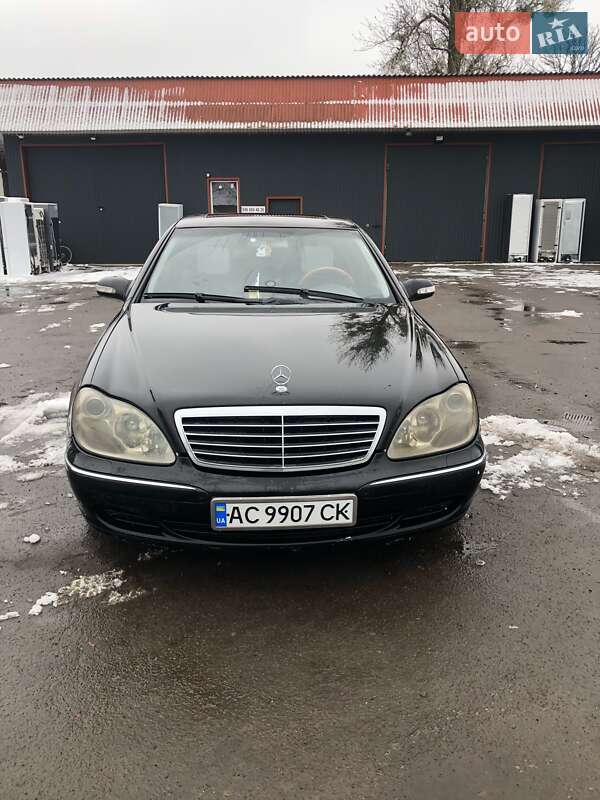 Седан Mercedes-Benz S-Class 2003 в Маневичах
