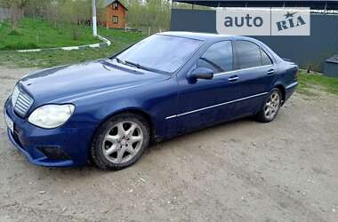 Седан Mercedes-Benz S-Class 2000 в 