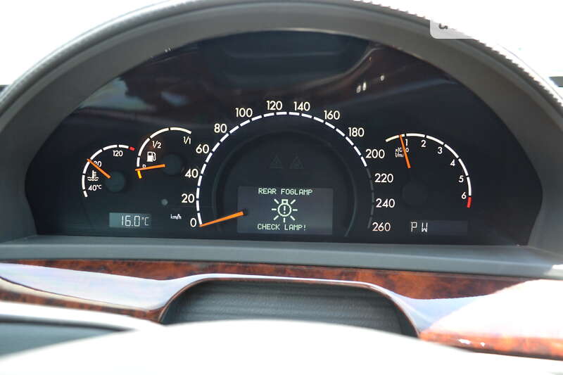 Седан Mercedes-Benz S-Class 2002 в Хмельницком фото 54 Седан Mercedes-Benz S-Class 2002 в Хмельницком