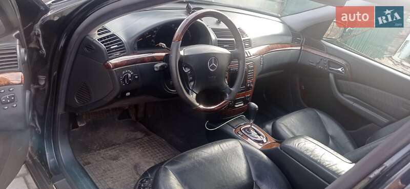 Седан Mercedes-Benz S-Class 2002 в Снигиревке фото 3 Седан Mercedes-Benz S-Class 2002 в Снигиревке
