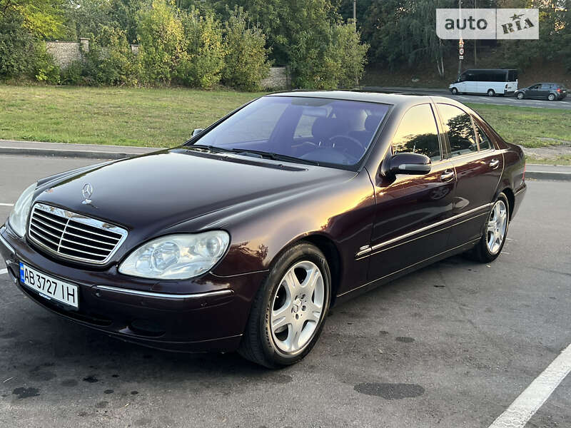 Седан Mercedes-Benz S-Class 2001 в 