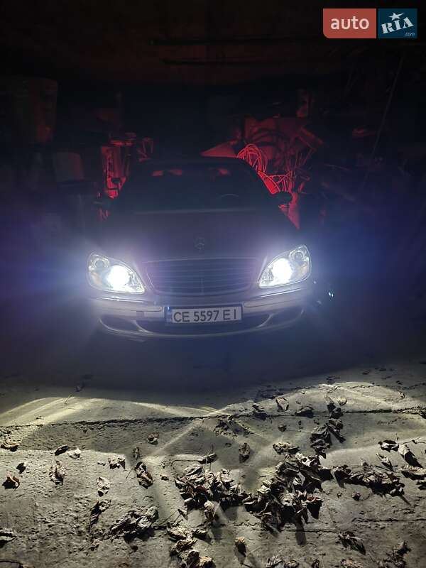 Седан Mercedes-Benz S-Class 2003 в Чернівцях фото 2 Седан Mercedes-Benz S-Class 2003 в Чернівцях