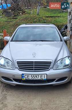 Седан Mercedes-Benz S-Class 2003 в Чернівцях