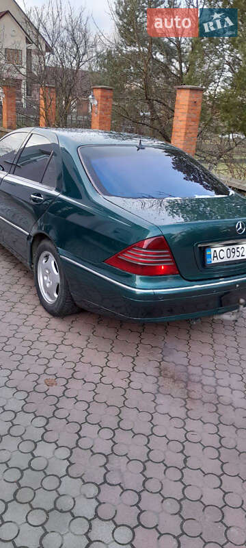 Седан Mercedes-Benz S-Class 2000 в Луцьку фото 9 Седан Mercedes-Benz S-Class 2000 в Луцьку