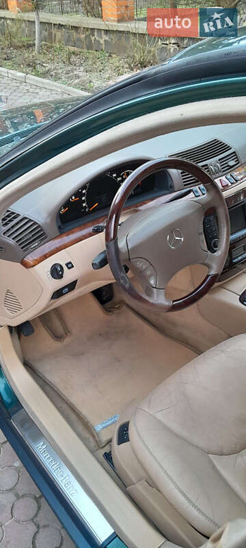 Седан Mercedes-Benz S-Class 2000 в Луцьку фото 12 Седан Mercedes-Benz S-Class 2000 в Луцьку