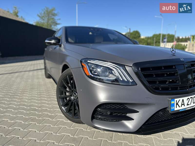 Седан Mercedes-Benz S-Class 2018 в Киеве