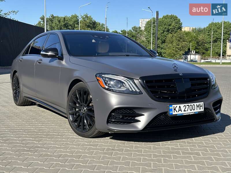 Седан Mercedes-Benz S-Class 2018 в Киеве