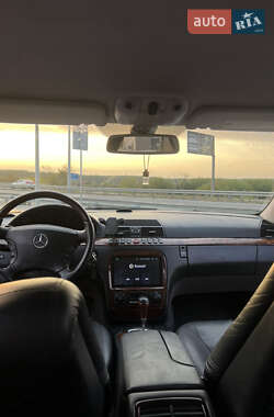 Седан Mercedes-Benz S-Class 2002 в 