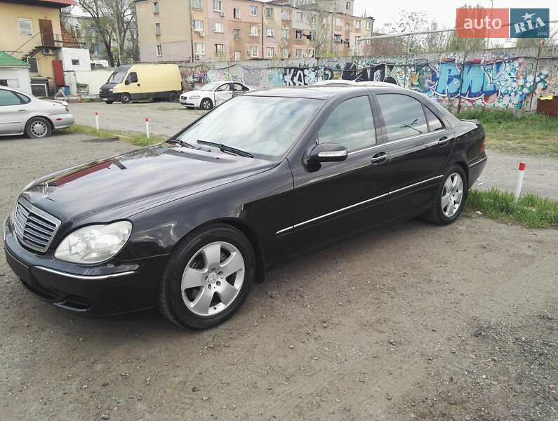 Седан Mercedes-Benz S-Class 2002 в Одесі