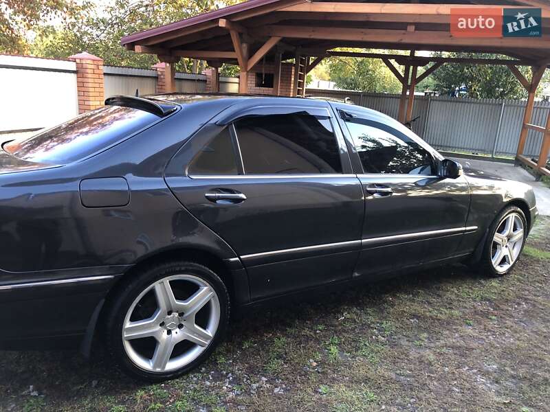 Седан Mercedes-Benz S-Class 2001 в Глевахе фото 7 Седан Mercedes-Benz S-Class 2001 в Глевахе