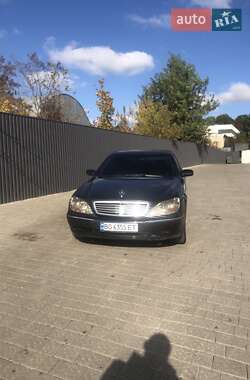 Седан Mercedes-Benz S-Class 2001 в Тернополі