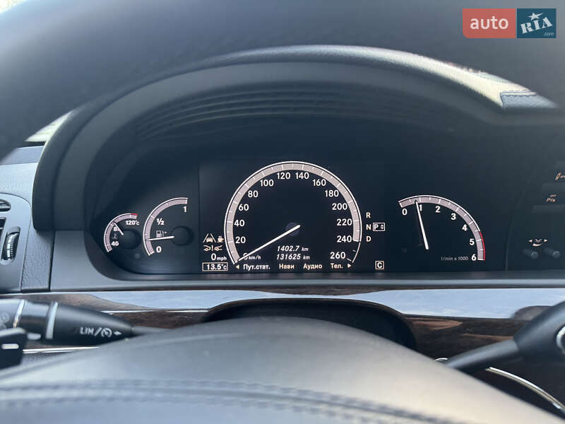 Седан Mercedes-Benz S-Class 2010 в Львові