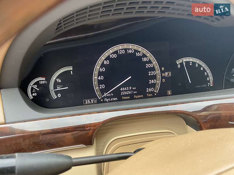 Седан Mercedes-Benz S-Class 2007 в Одесі