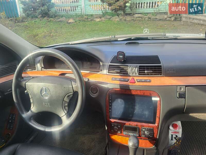 Седан Mercedes-Benz S-Class 2003 в Чернівцях фото 6 Седан Mercedes-Benz S-Class 2003 в Чернівцях