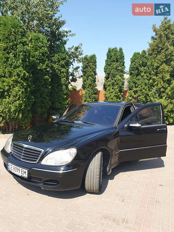 Седан Mercedes-Benz S-Class 2003 в Чернівцях