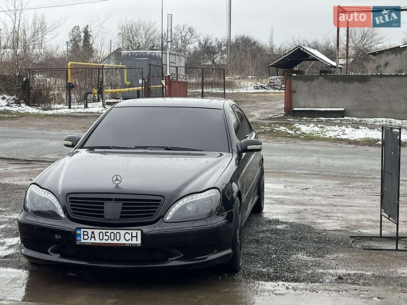 Седан Mercedes-Benz S-Class 2001 в Вознесенську