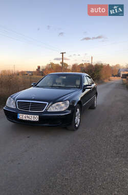 Седан Mercedes-Benz S-Class 2004 в Чернівцях