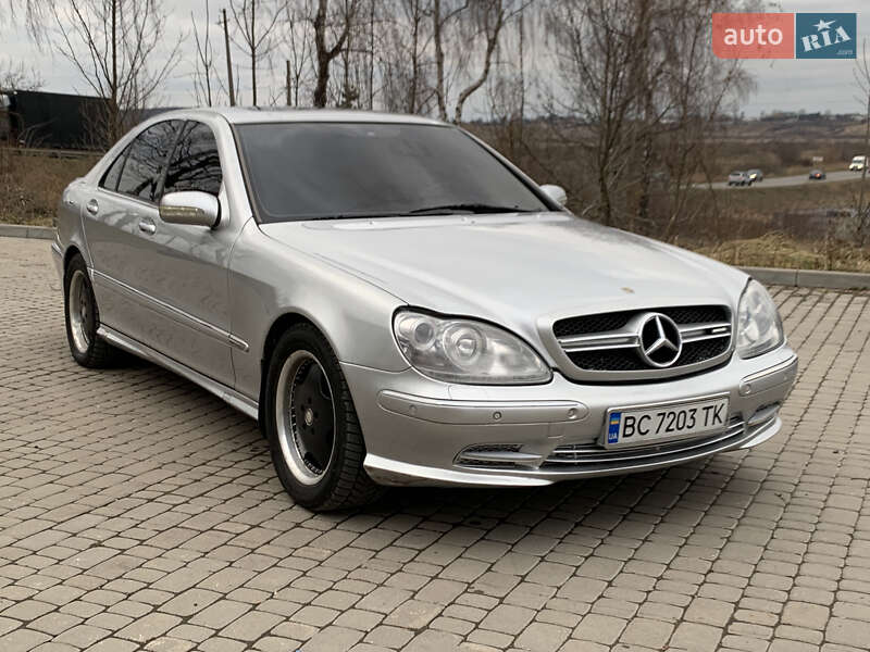 Седан Mercedes-Benz S-Class 2000 в Львові