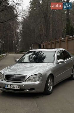 Седан Mercedes-Benz S-Class 2002 в Чернігові