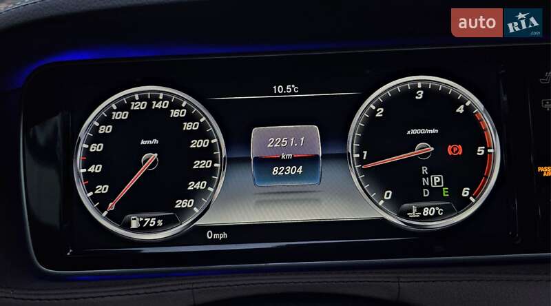 Седан Mercedes-Benz S-Class 2016 в Одесі