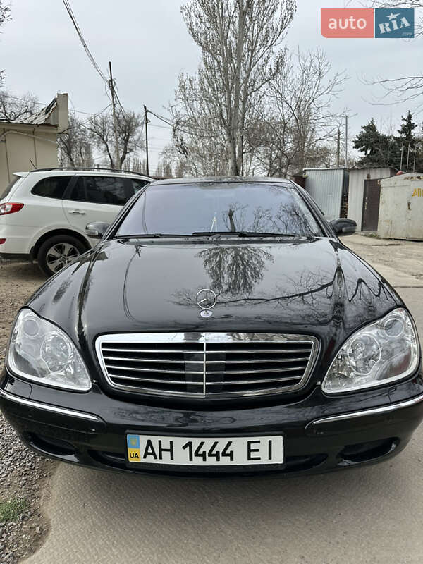 Седан Mercedes-Benz S-Class 2001 в Одессе фото 2 Седан Mercedes-Benz S-Class 2001 в Одессе